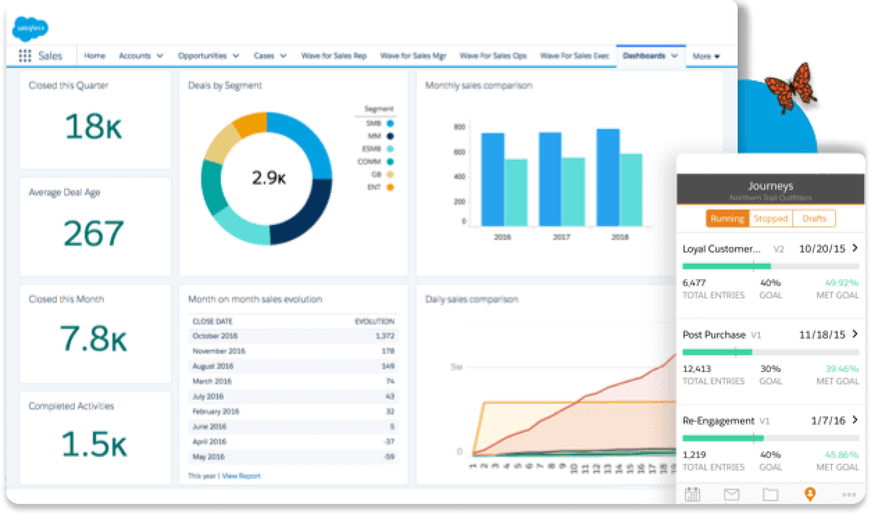 Salesforce screenshots
